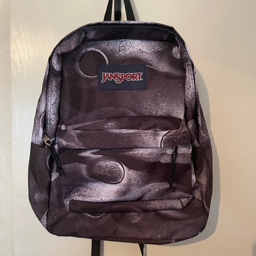 JanSport Black and White Swirl Men's Backpack